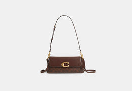 Restored Jet Shoulder Bag In Signature Canvas