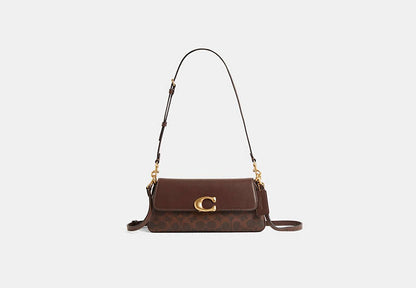 Restored Jet Shoulder Bag In Signature Canvas