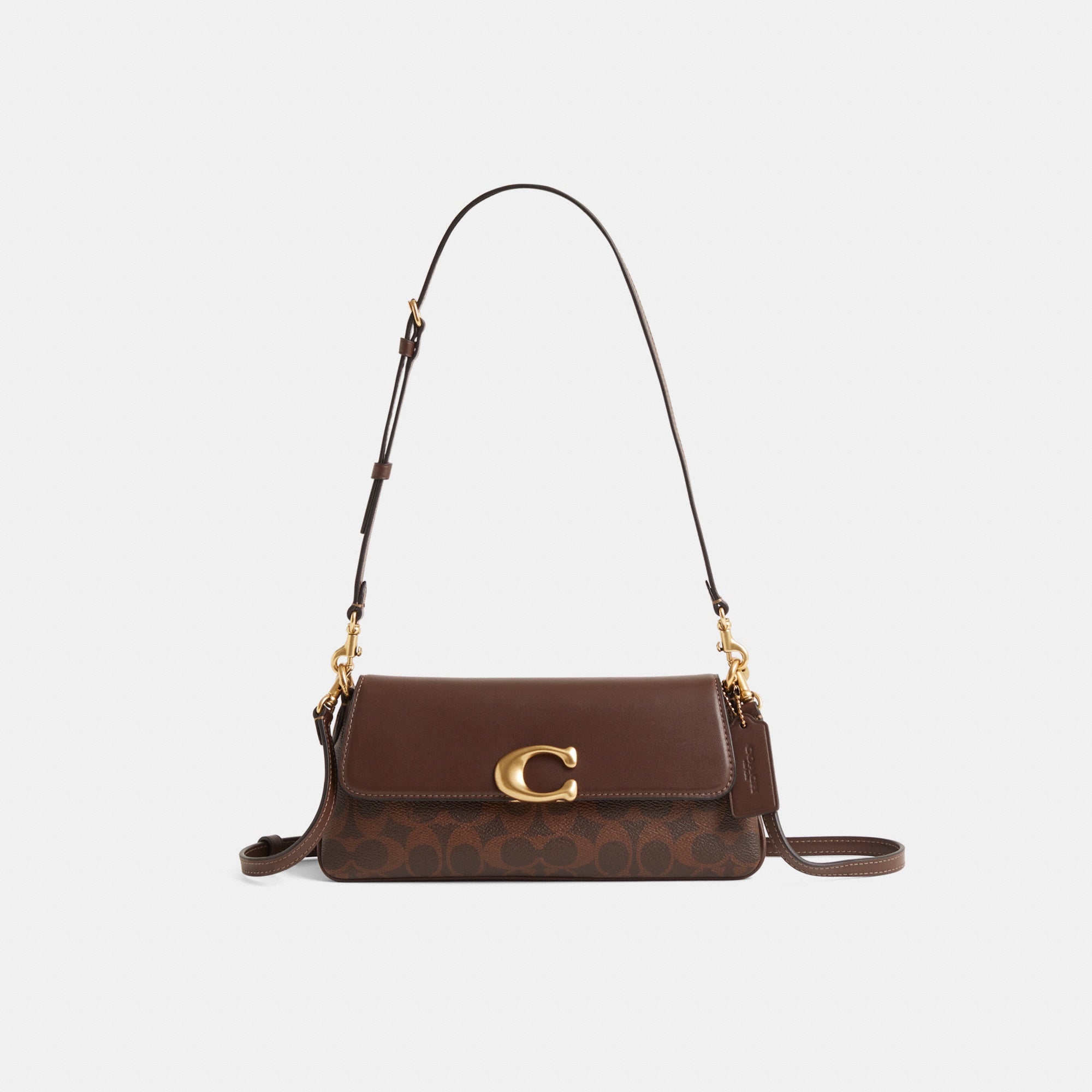Restored Jet Shoulder Bag In Signature Canvas