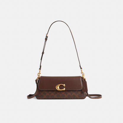Restored Jet Shoulder Bag In Signature Canvas
