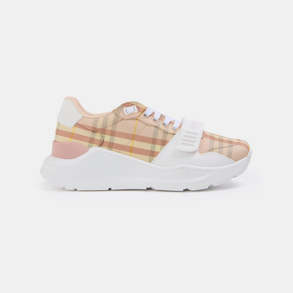 Check Cotton New Regis Trainers