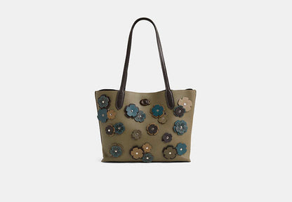 Reloved Willow Tote Bag In Colorblock
