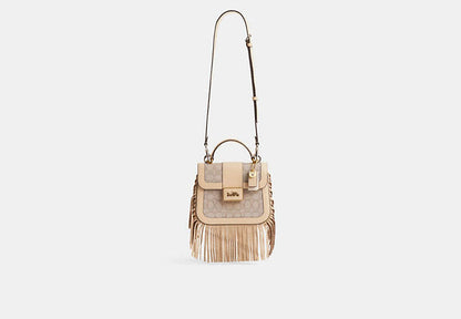 Reloved Alie Top Handle In Signature Jacquard