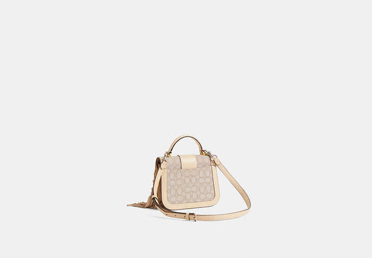 Reloved Alie Top Handle In Signature Jacquard