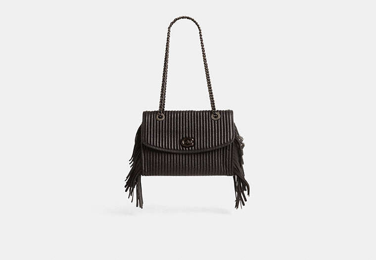 Reloved Parker With Quilting And Rivets