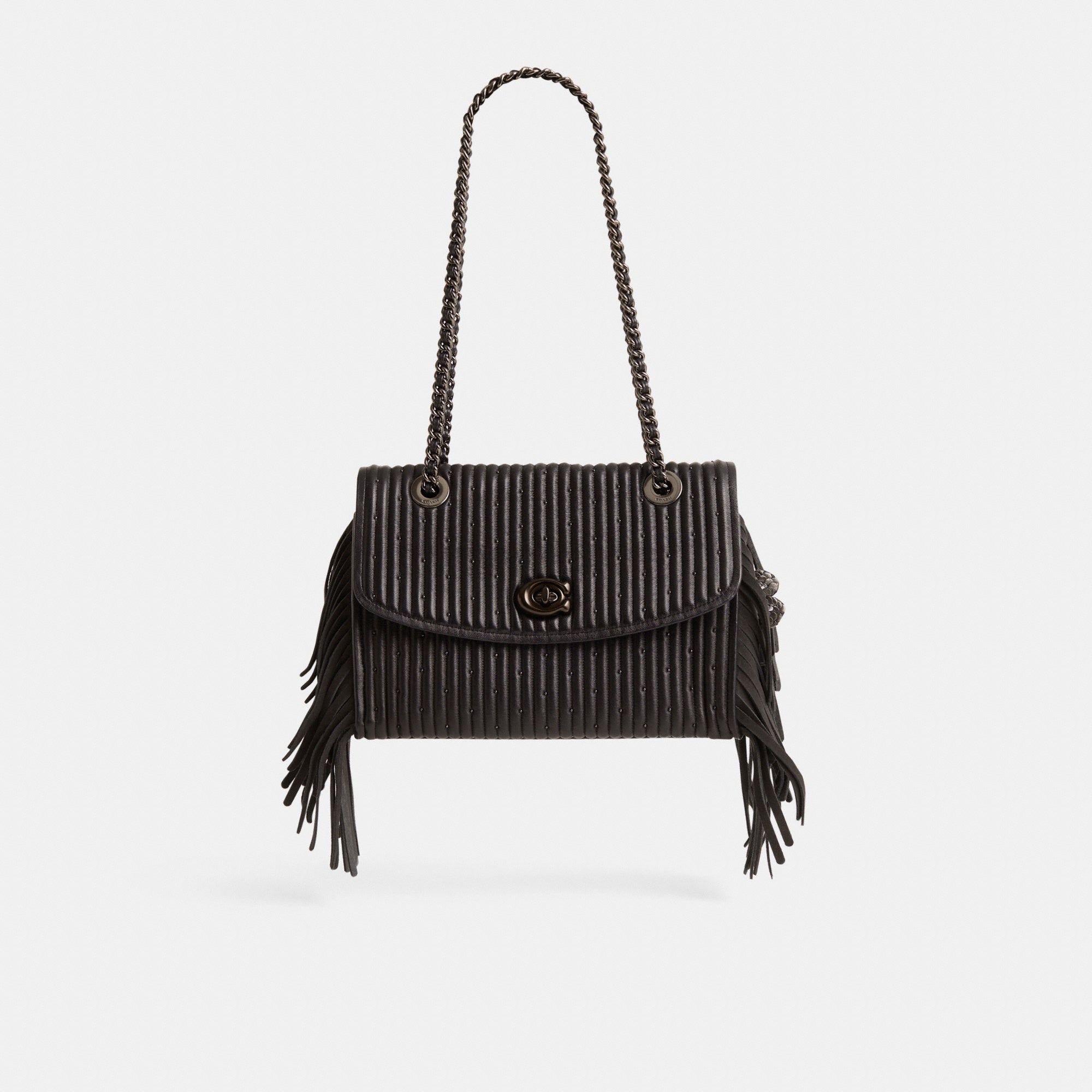 Reloved Parker With Quilting And Rivets