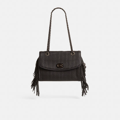 Reloved Parker With Quilting And Rivets