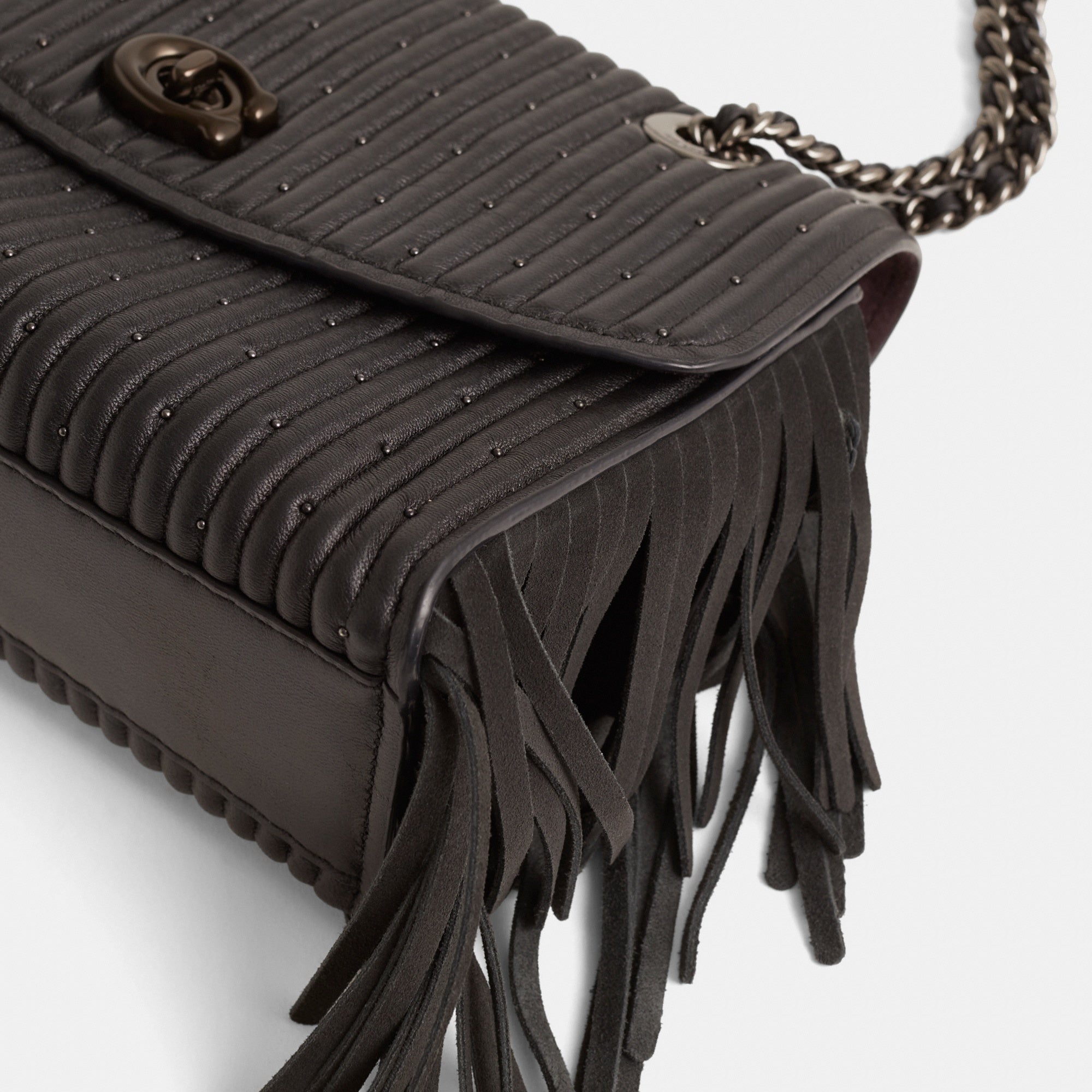 Reloved Parker With Quilting And Rivets