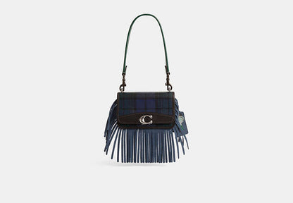 Reloved Bandit Crossbody Bag With Plaid Print