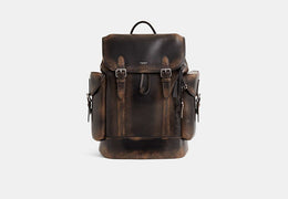 Restored Hitch Backpack In Loved Leather