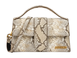 LE GRAND BAMBINO BEIGE PYTHON SKIN