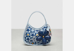 Restored Upcrafted Checkerboard Puffy Flower Ergo