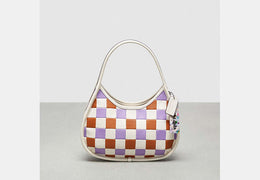 Restored Upcrafted Patchwork Tri- Color Checkerboard Ergo