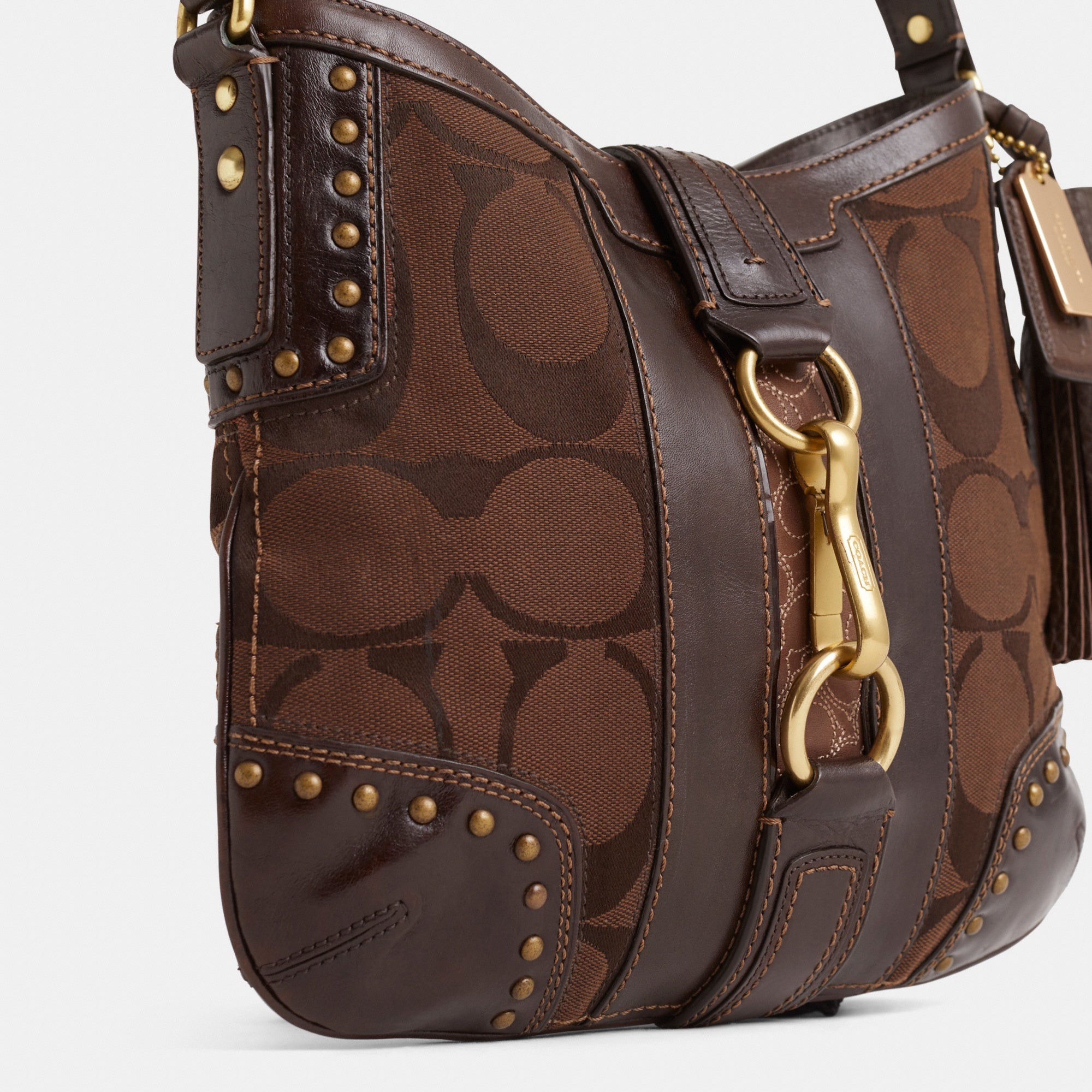 Reloved Hamptons Stripe Hobo
