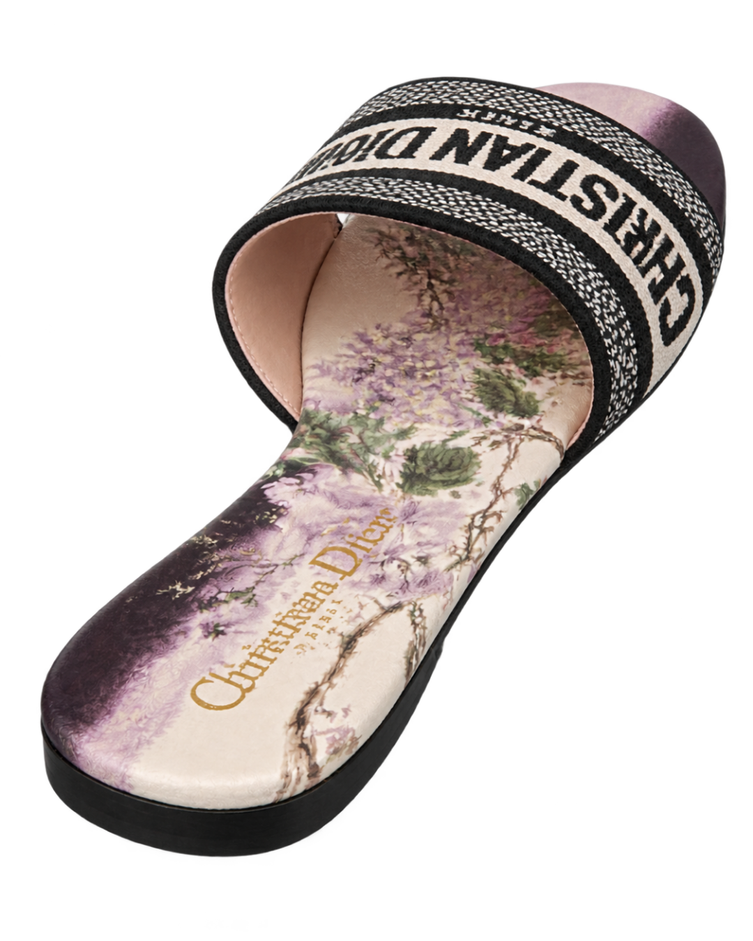 Christian Dior Dway Flat Slide Sandals