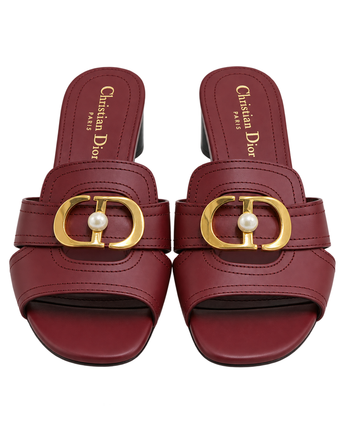 Christian Dior J'Adior Slingback Pump Ruby Red Technical Fabric