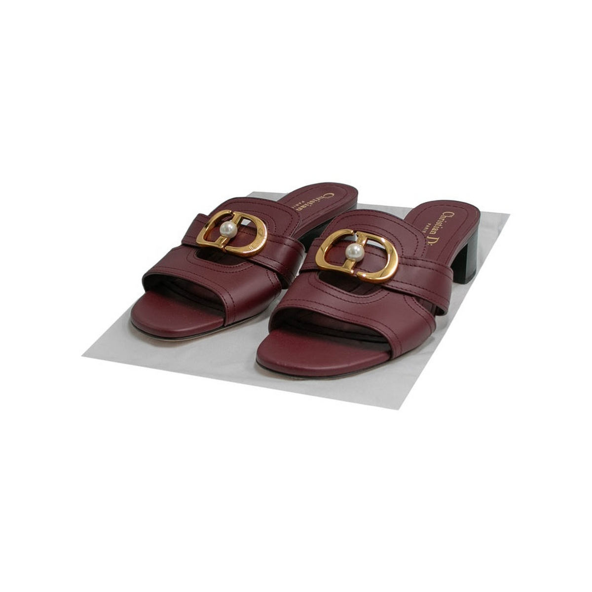 Christian Dior J'Adior Slingback Pump Ruby Red Technical Fabric