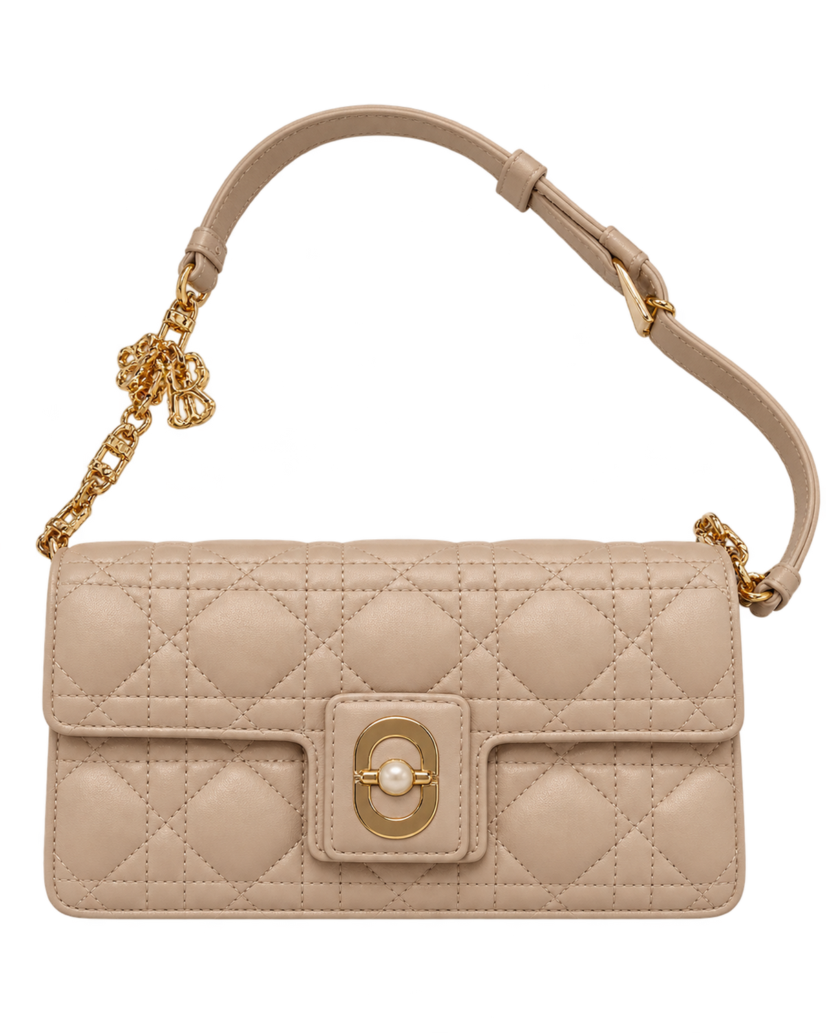 Christian Dior Jolie Mini bag in beige lambskin