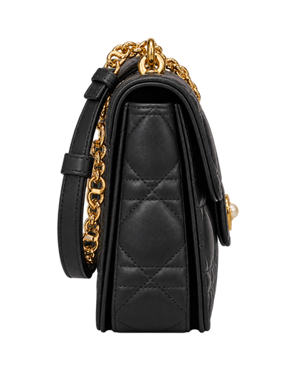 Christian Dior Jolie Mini bag in black lambskin
