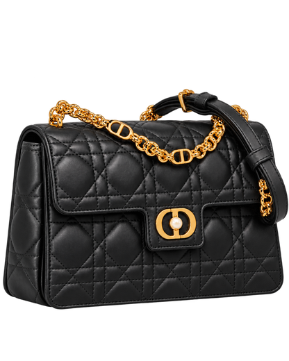 Christian Dior Jolie Mini bag in black lambskin
