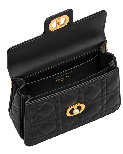 Christian Dior Jolie Mini bag in black lambskin