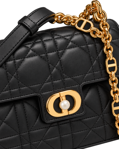 Christian Dior Jolie Mini bag in black lambskin