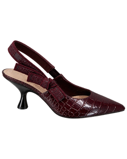 Christian Dior Leather Slingback Pumps