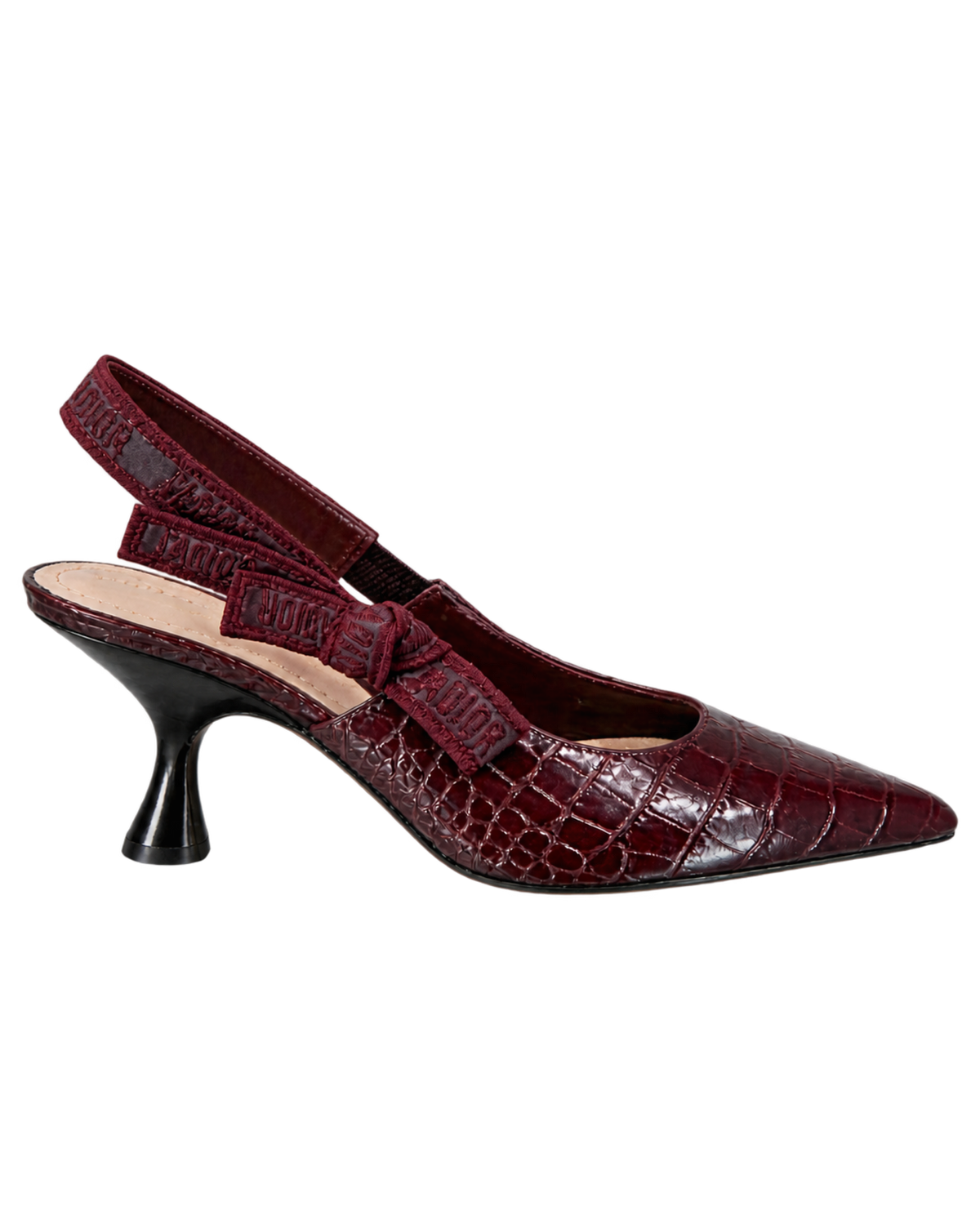 Christian Dior Leather Slingback Pumps