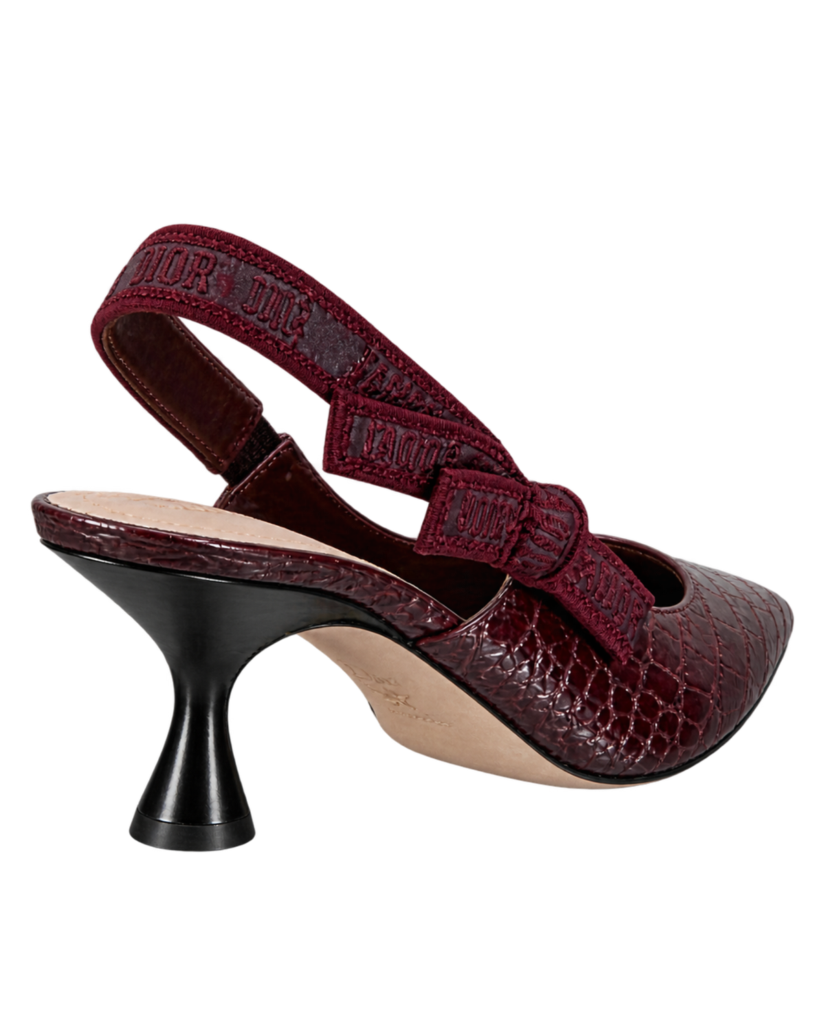 Christian Dior Leather Slingback Pumps
