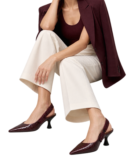 Christian Dior Leather Slingback Pumps