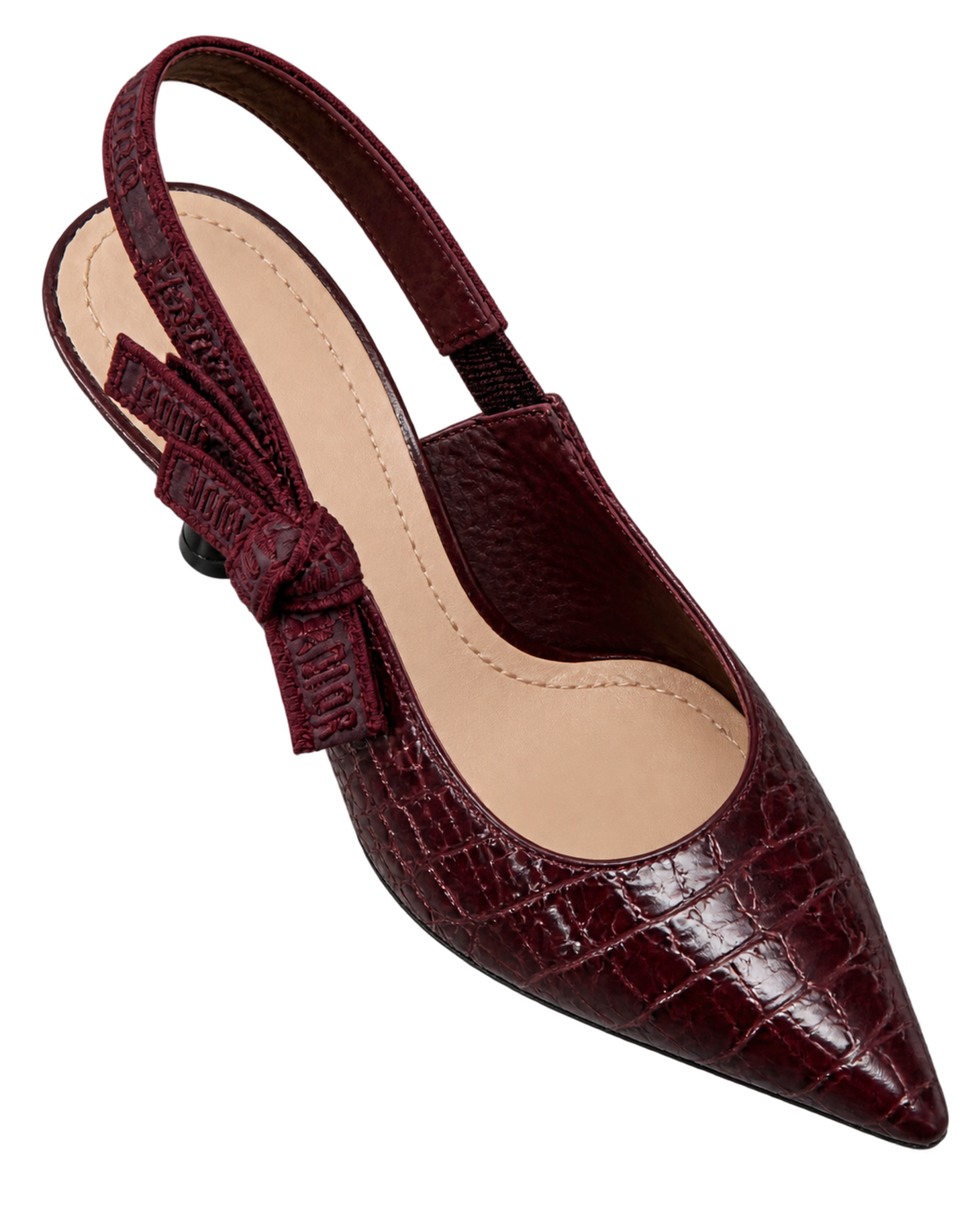 Christian Dior Leather Slingback Pumps