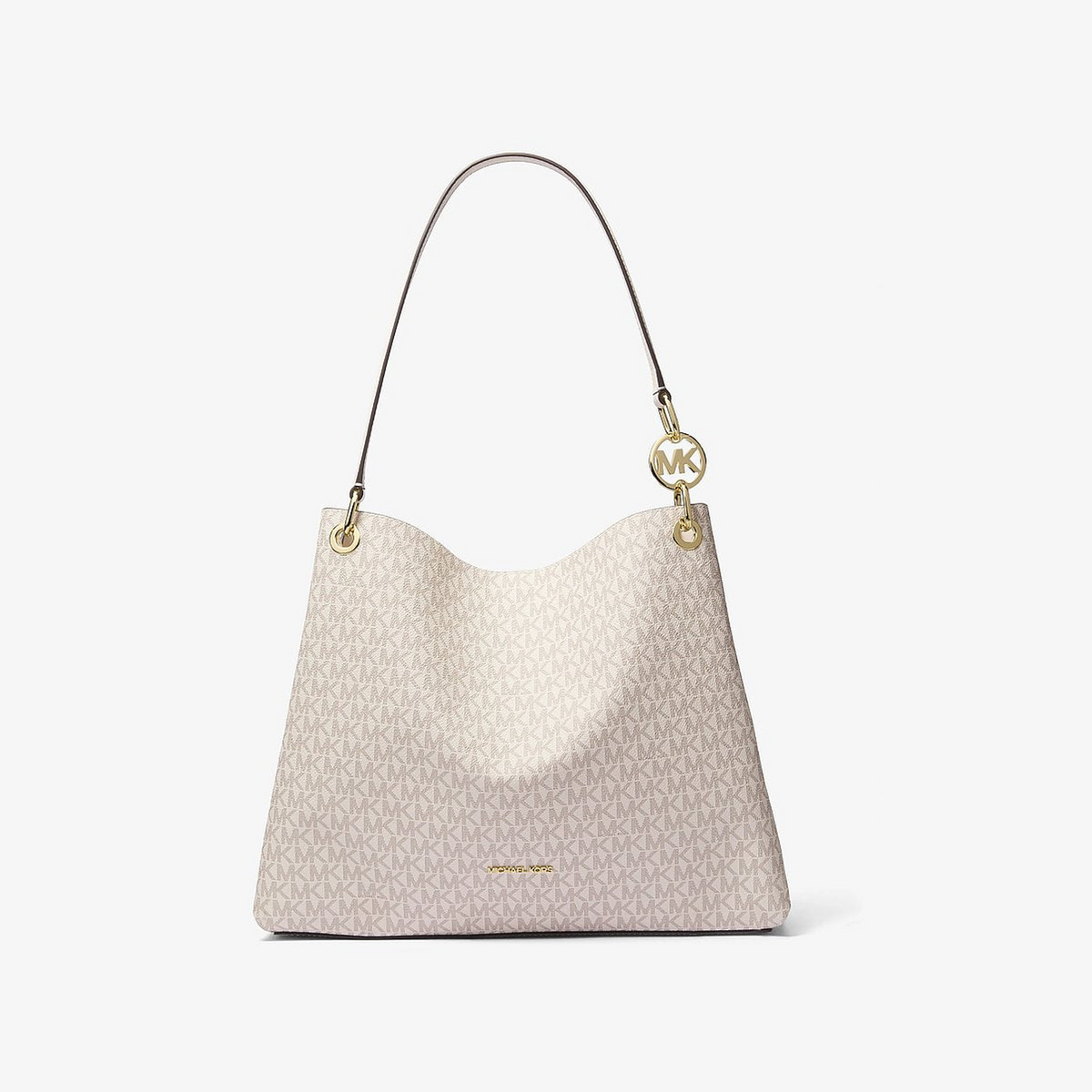 Christina Large Signature Logo Shoulder Bag