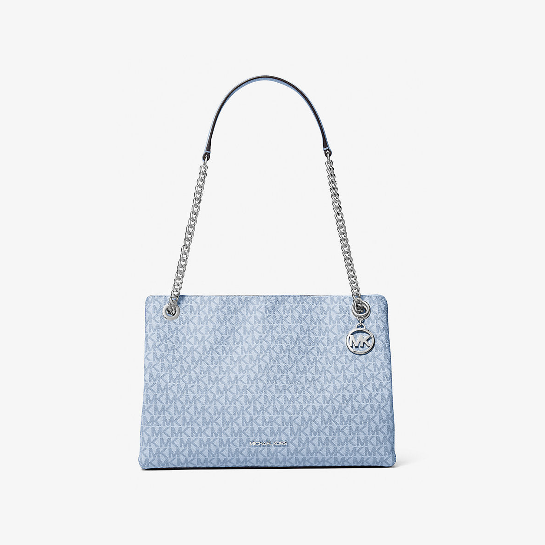 Christina Medium Signature Logo Shoulder Bag