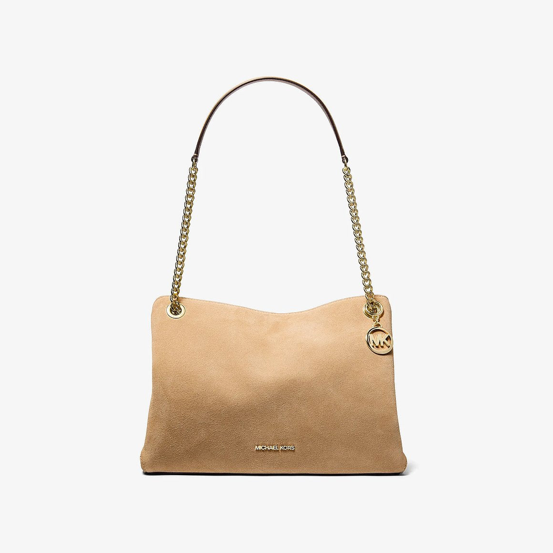 Christina Medium Suede Messenger Bag