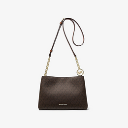 Christina Small Signature Logo Crossbody Bag