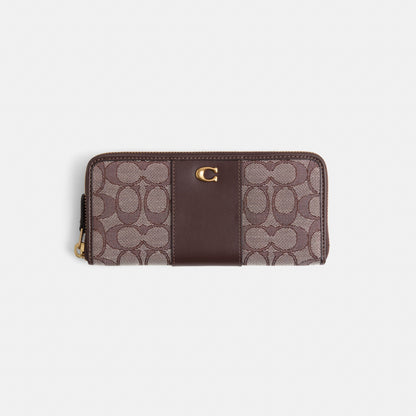 Restored Essential Slim Accordion Zip Wallet