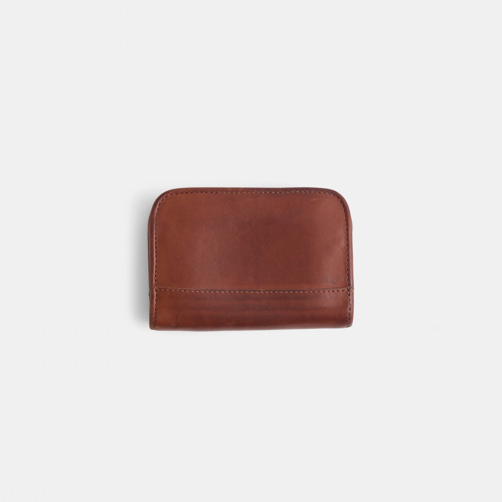 Vintage Classic Zip Around Compact Clutch