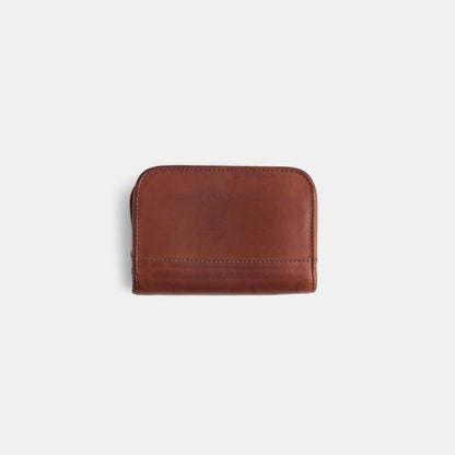 Vintage Classic Zip Around Compact Clutch