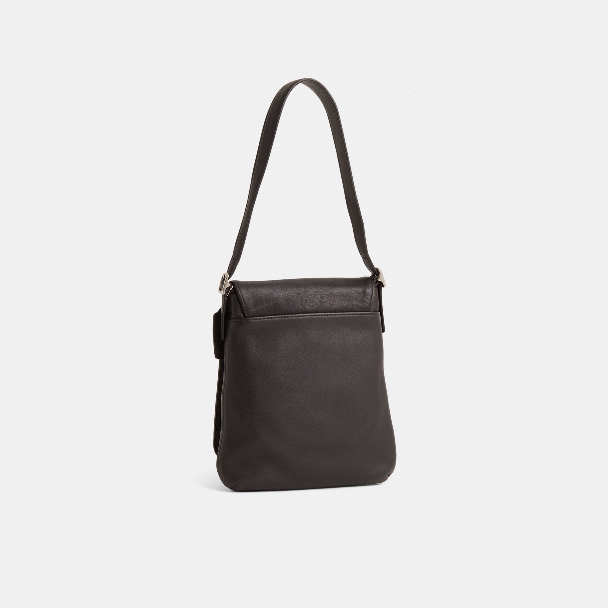 Vintage Slim Flap Shoulder Bag
