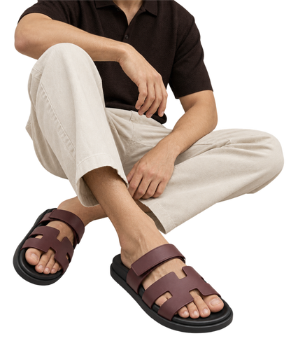 Chypre sandal Bordeaux