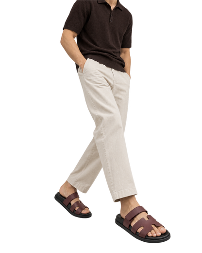 Chypre sandal Bordeaux