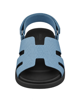 Chypre sandal in Bleu Jeans