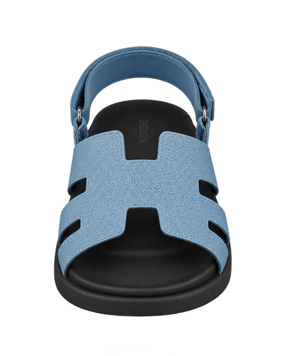 Chypre sandal in Bleu Jeans