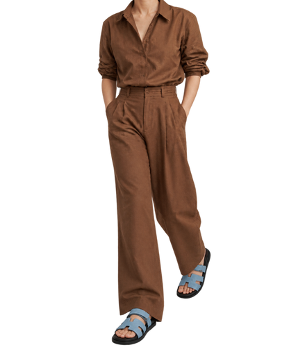 Chypre sandal in Bleu Jeans