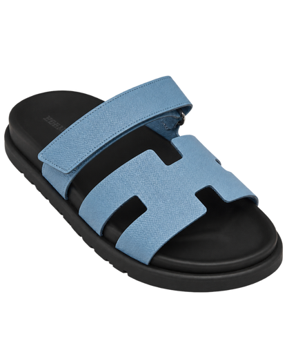 Chypre sandal in Bleu Jeans