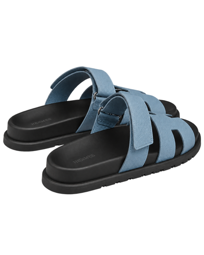 Chypre sandal in Bleu Jeans
