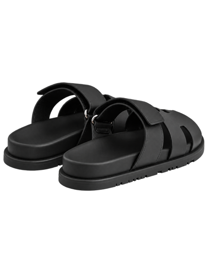 Chypre sandal in Noir