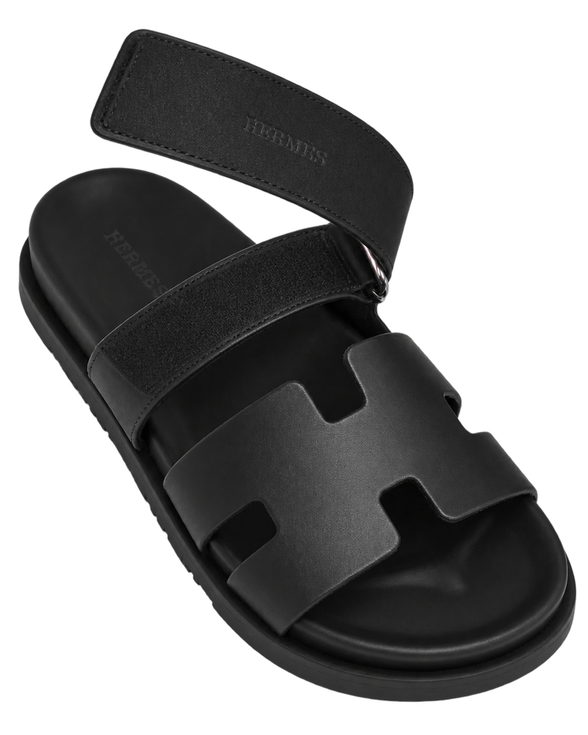 Chypre sandal in Noir