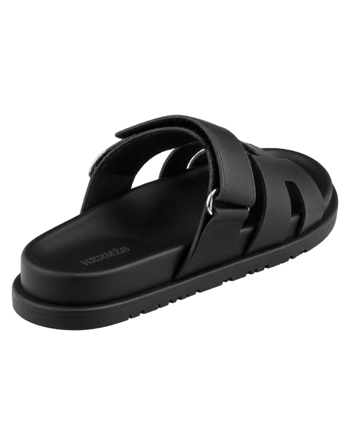 Chypre sandal in Noir