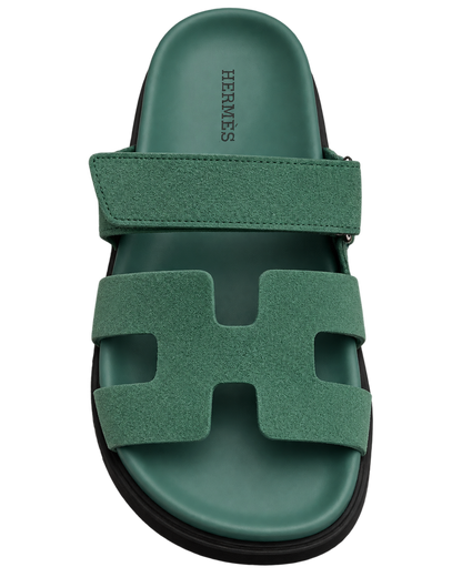 Chypre sandal in Vert